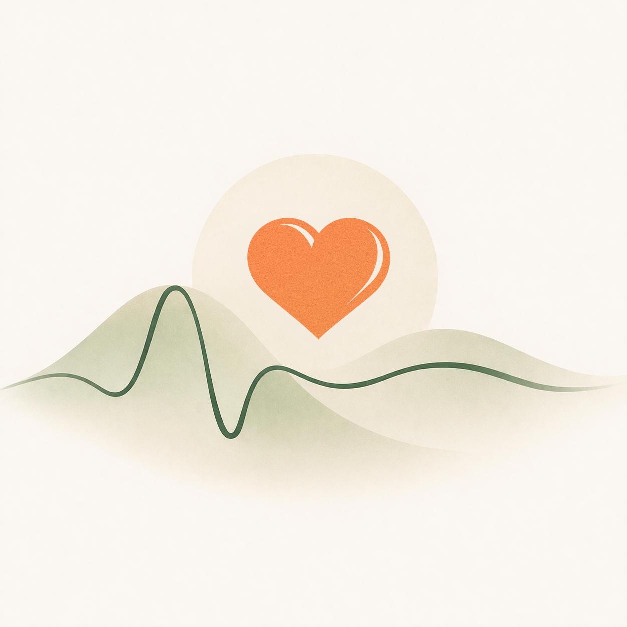 Deep calm illustration