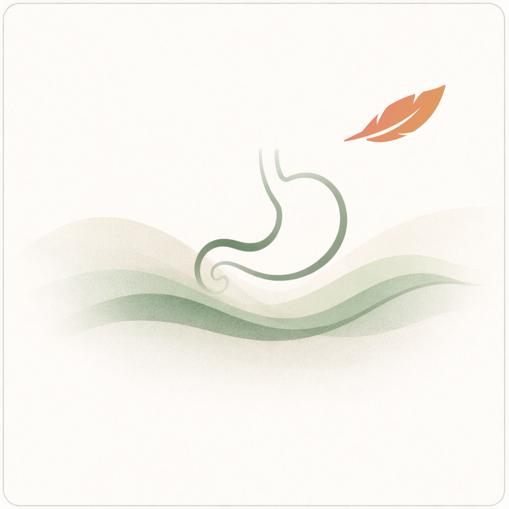 Digestive ease illustration