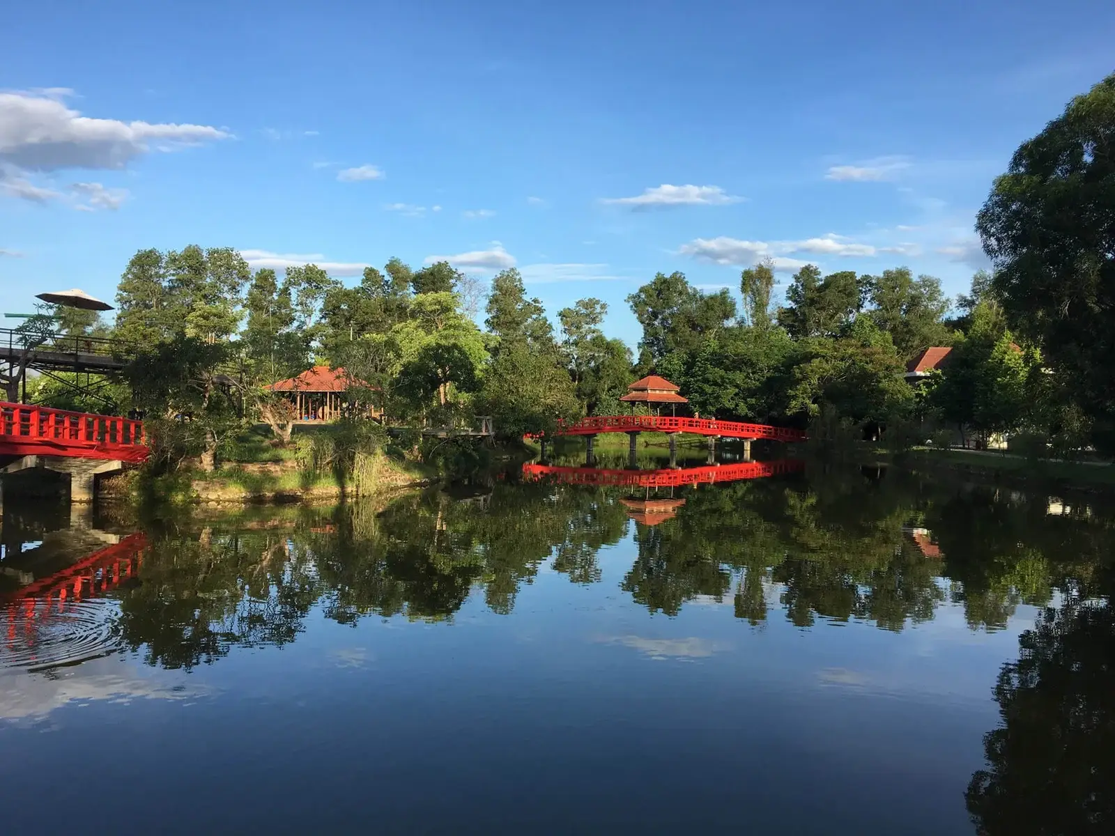 Architectural detail of a Vietnamese retreat courtyard