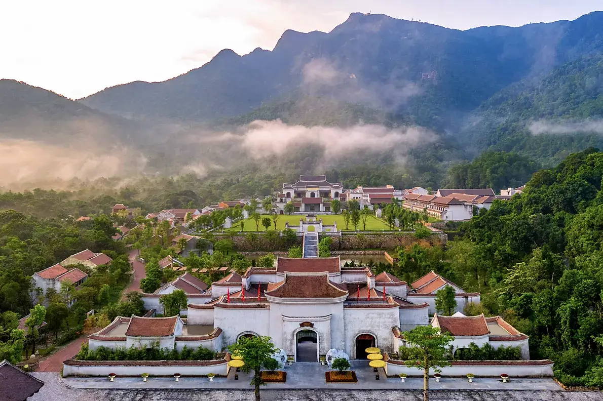 Legacy Yen Tu mountain retreat setting in Vietnam